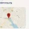 Map showing the MWWG meeting area in Cumming, Georgia
